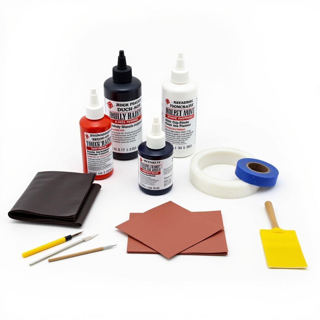 Essential tools for car paint chip repair