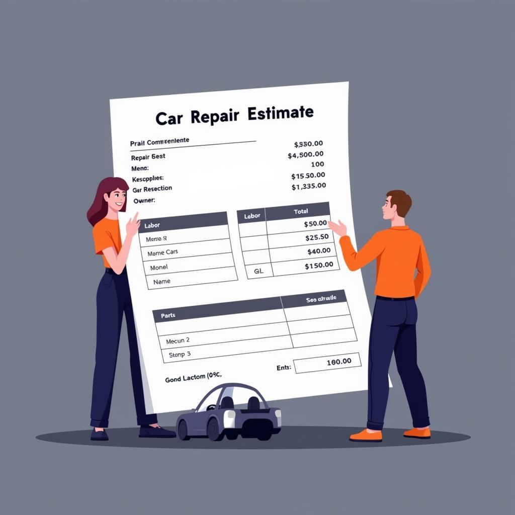 Car Repair Estimate