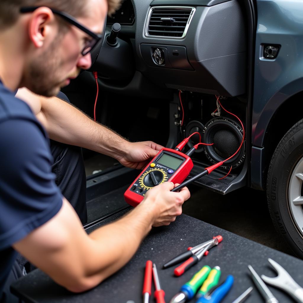 Diagnosing Car Speaker Problems