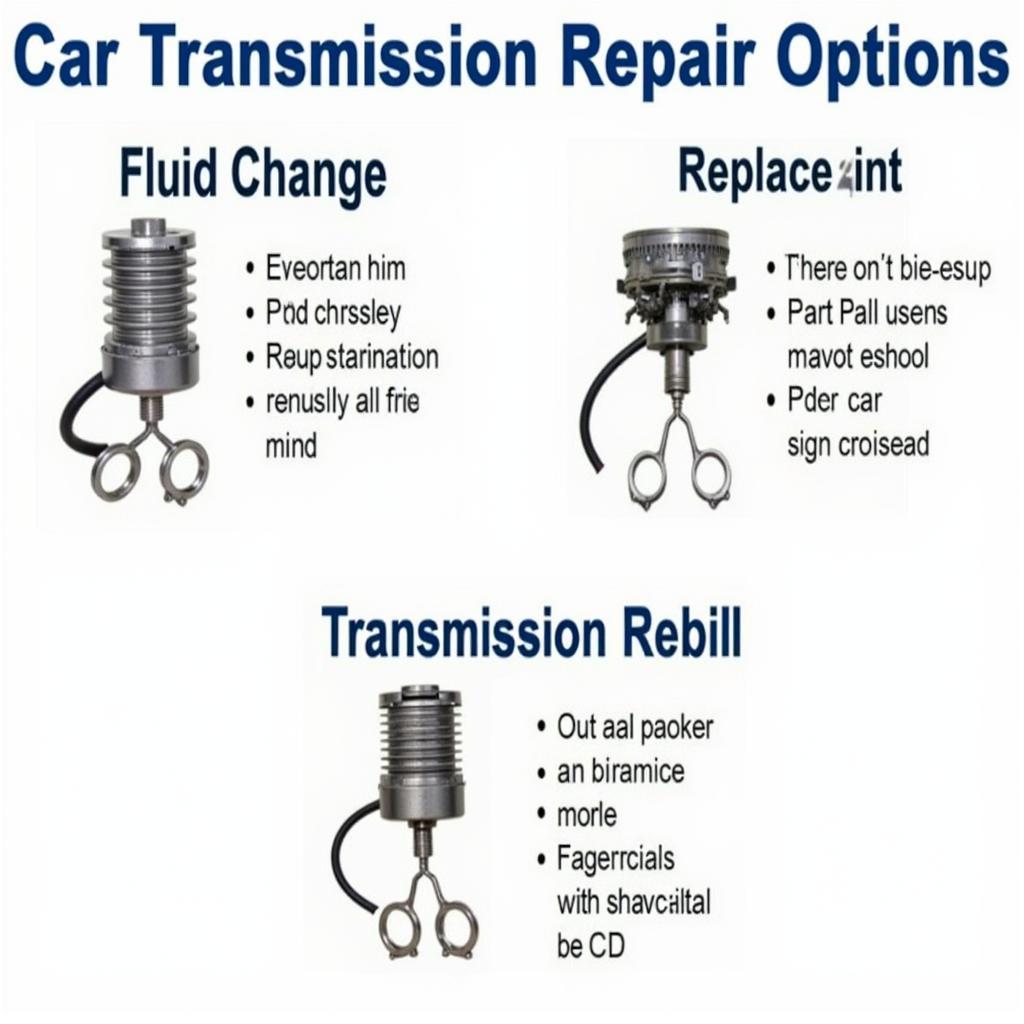 Car Transmission Repair Options