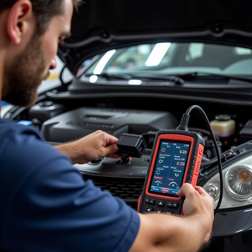 Car Troubleshooting with Diagnostic Tools