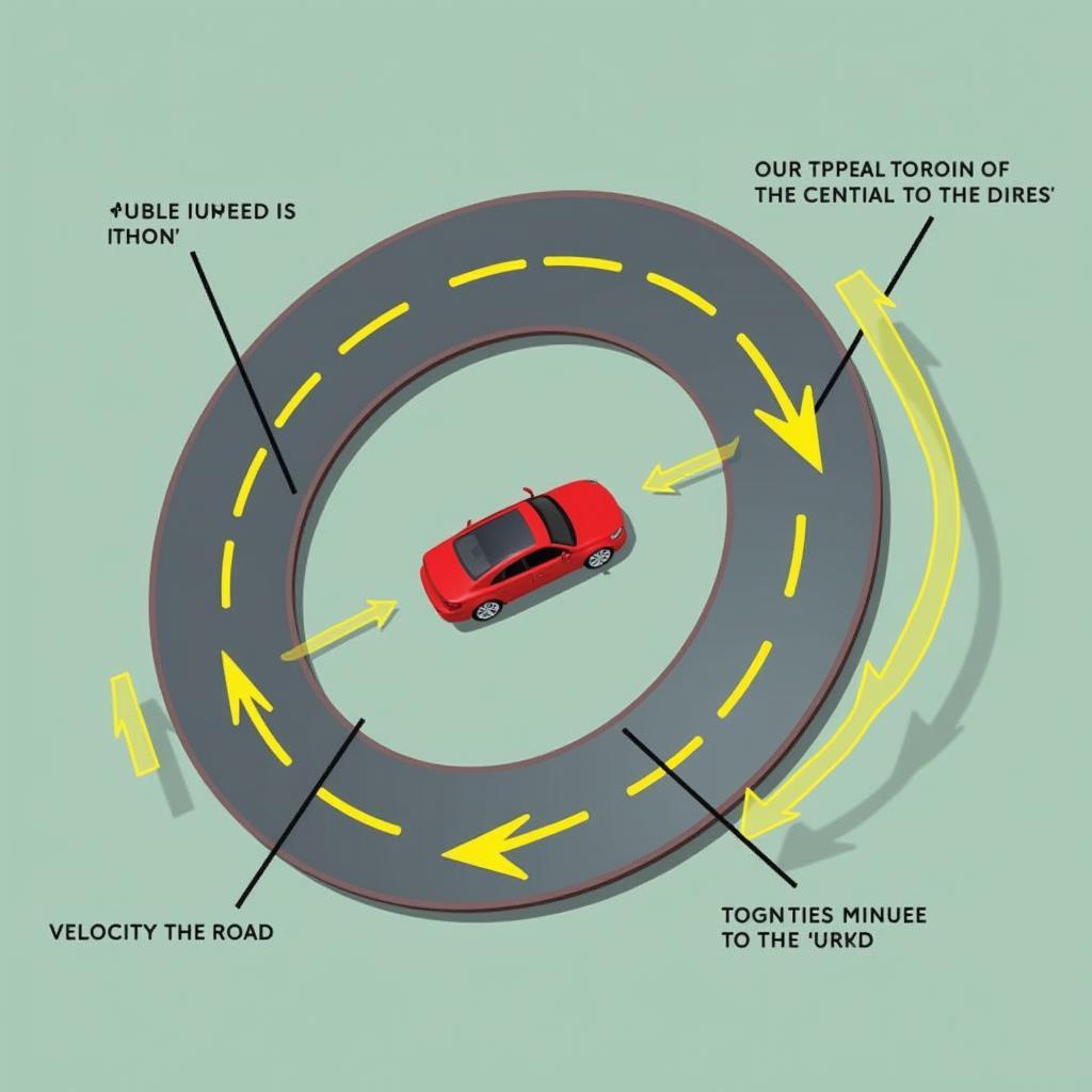 Car Turning and Experiencing Circular Motion