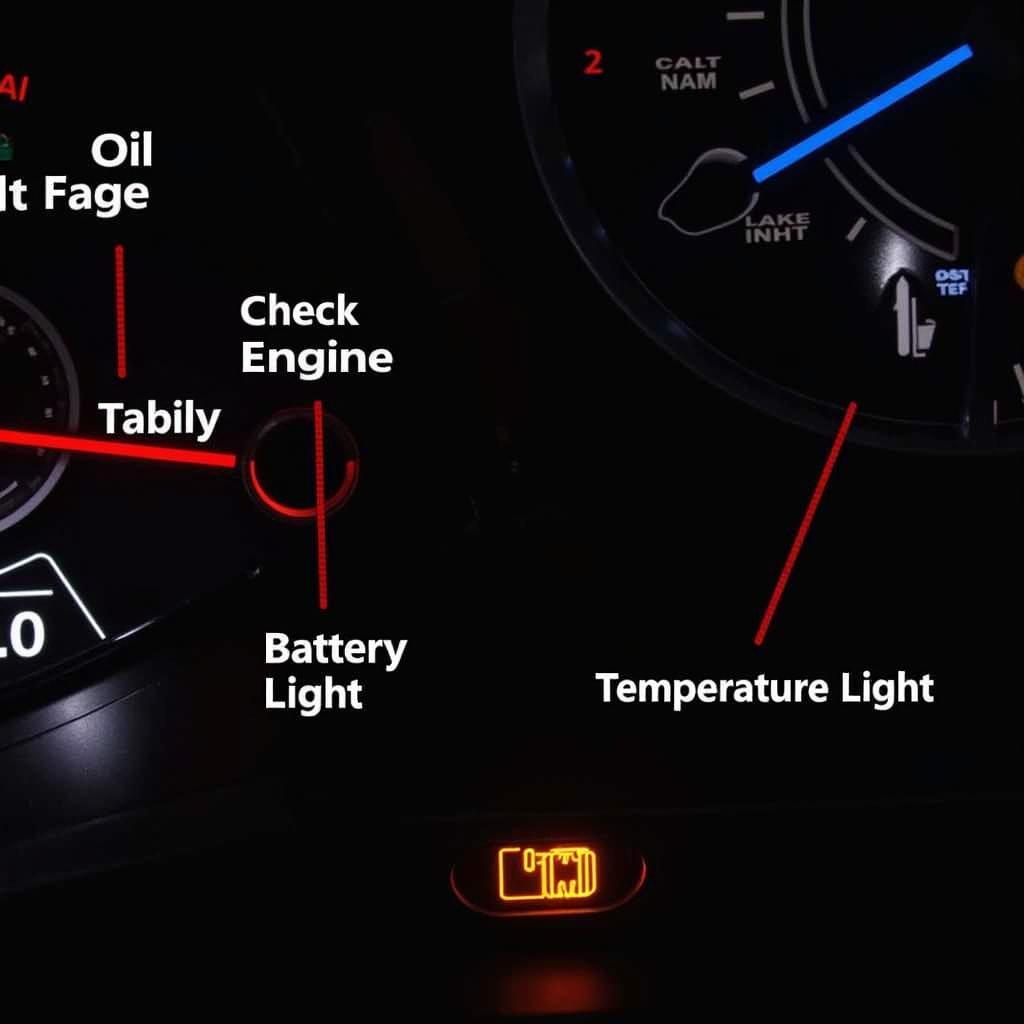 Common Car Warning Lights