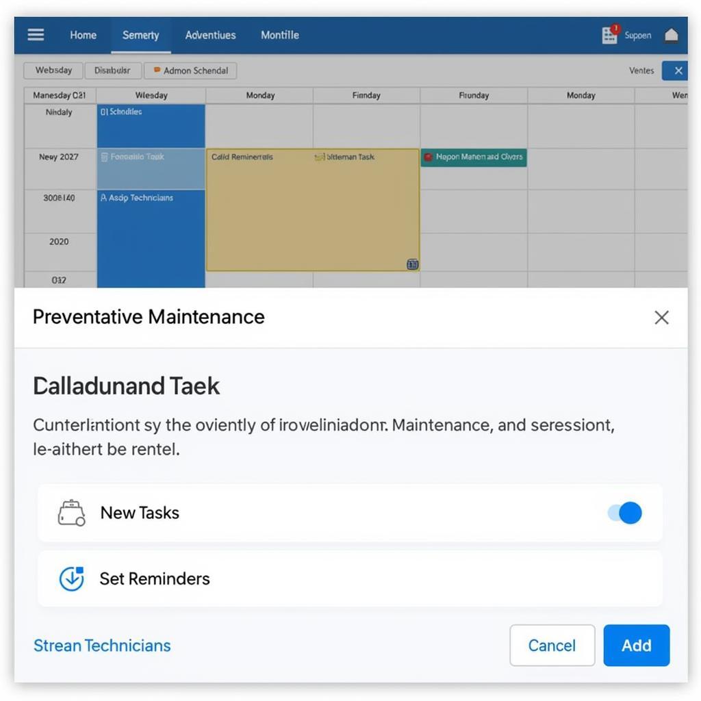 Car Wash Software Preventative Maintenance Scheduling