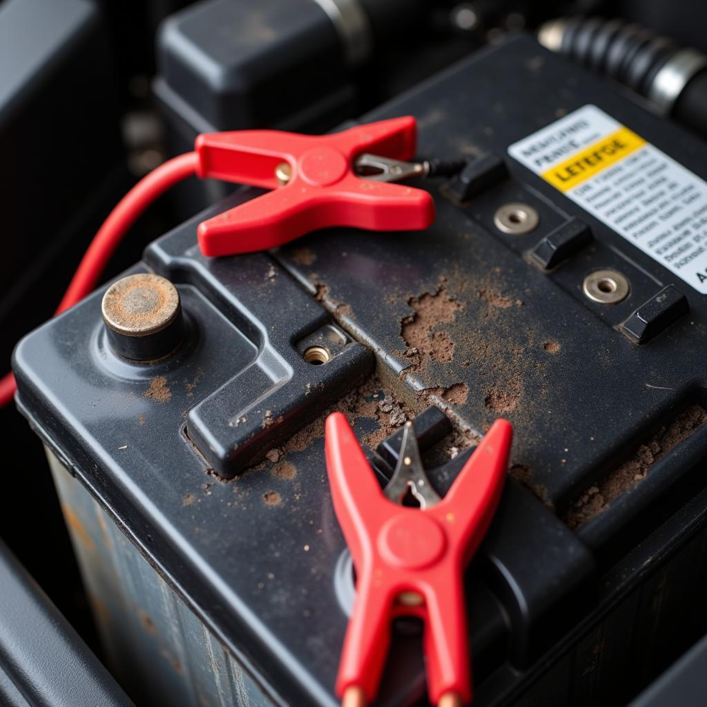 Car battery problem causing starting issues