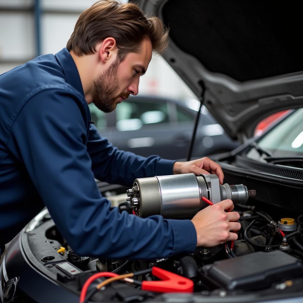 Car Won't Start After Jump: Faulty Starter Motor