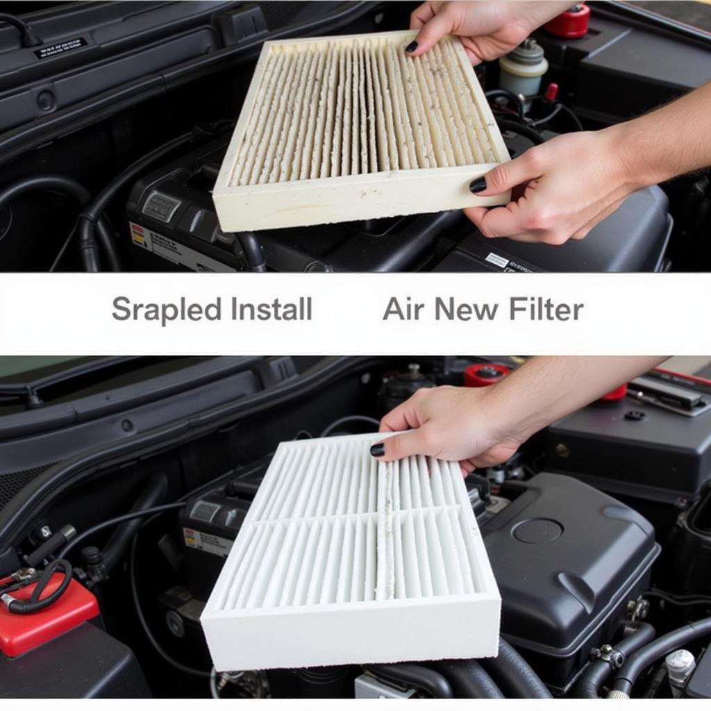 Changing Car Air Filter