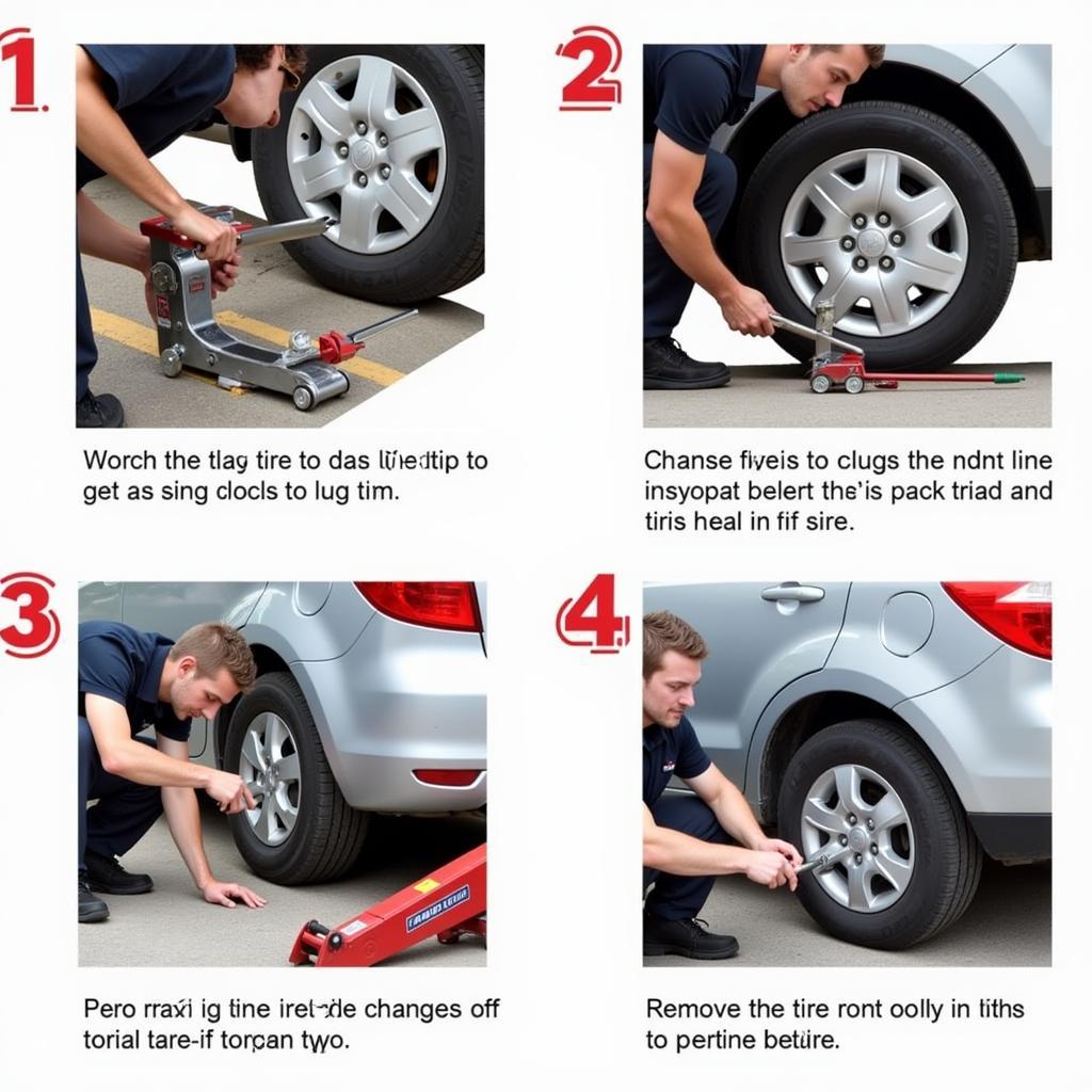 Beginner Changing a Car Tire