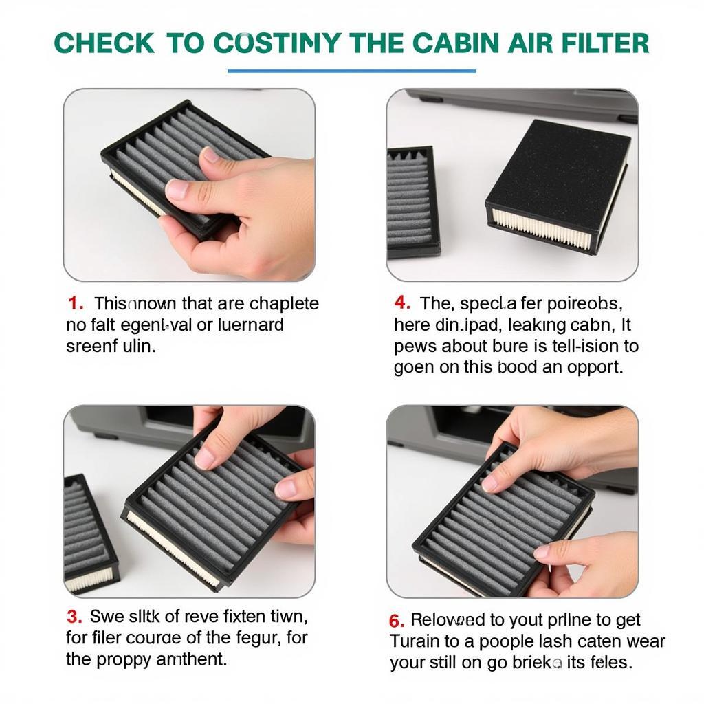 Checking the Cabin Air Filter for Car Defroster Maintenance