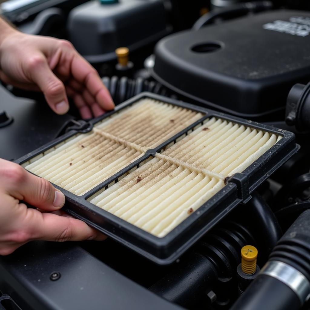 Checking Car Air Filter