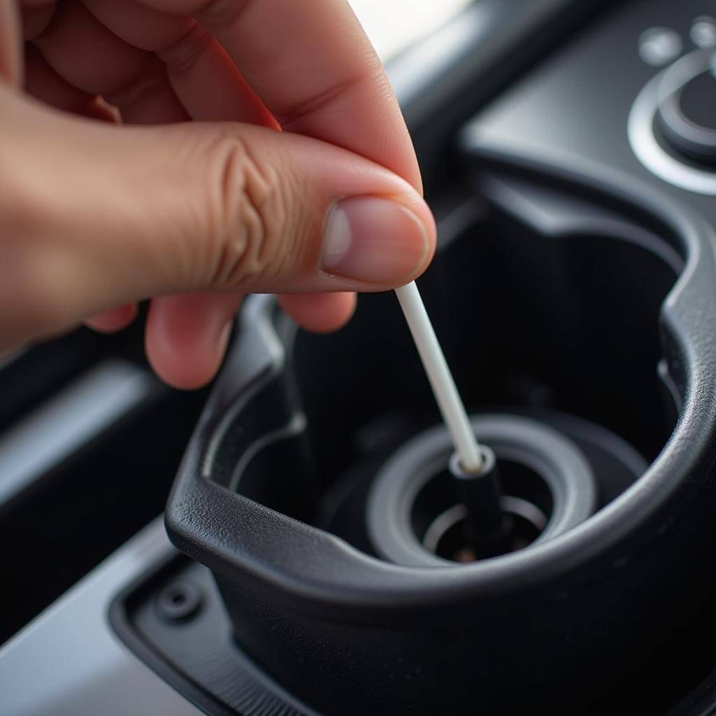 A Beginner Checking Car Fluids