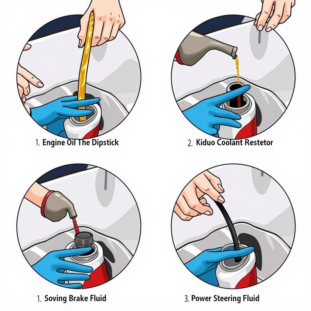 Checking Car Fluids