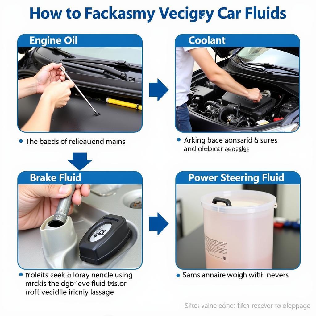 Checking Car Fluids: Oil, Coolant, and More