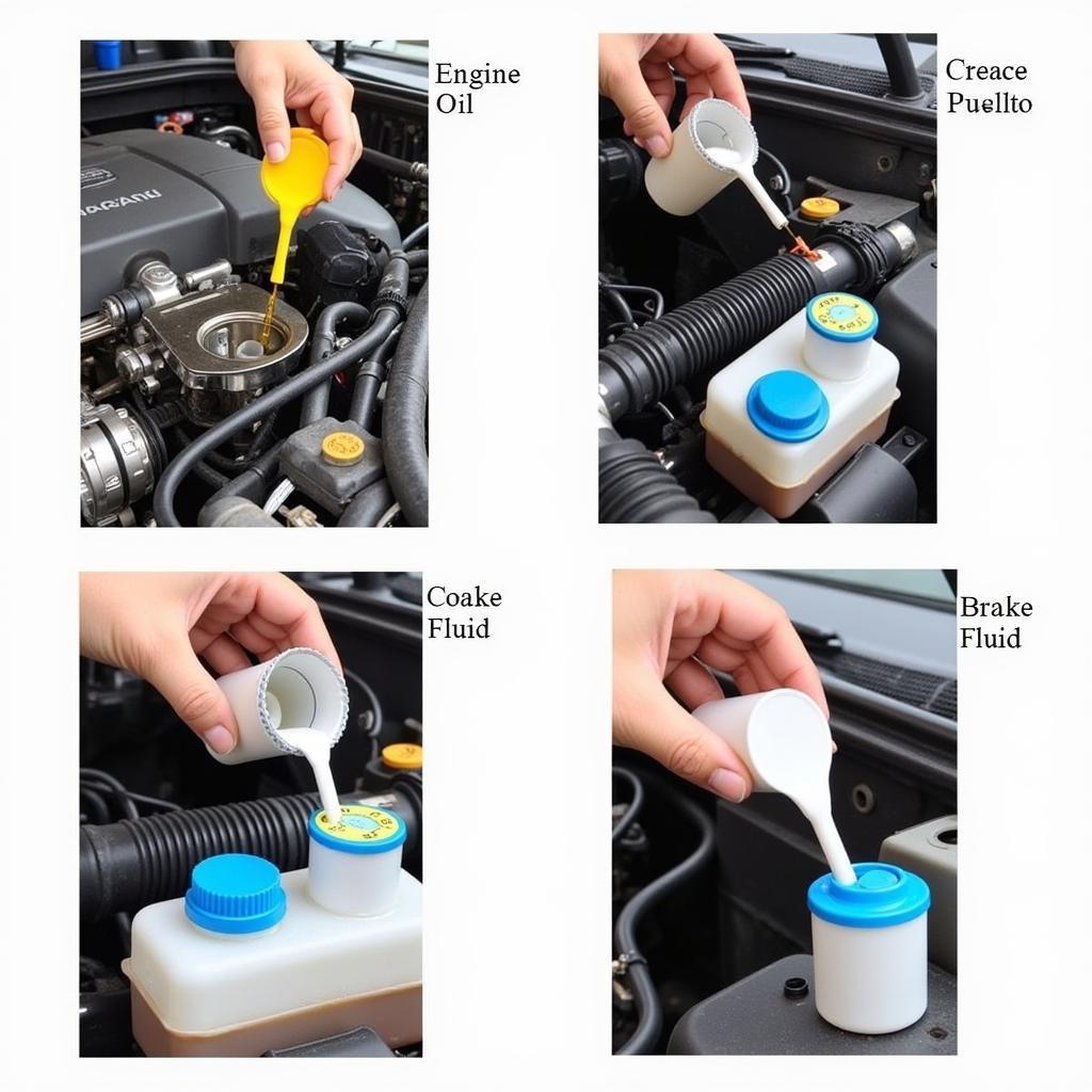 Checking Car Fluids