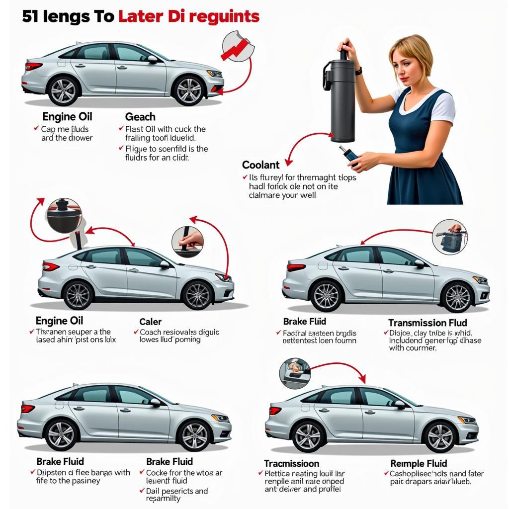 Checking Car Fluids: Oil, Coolant, Brake, Power Steering, Transmission