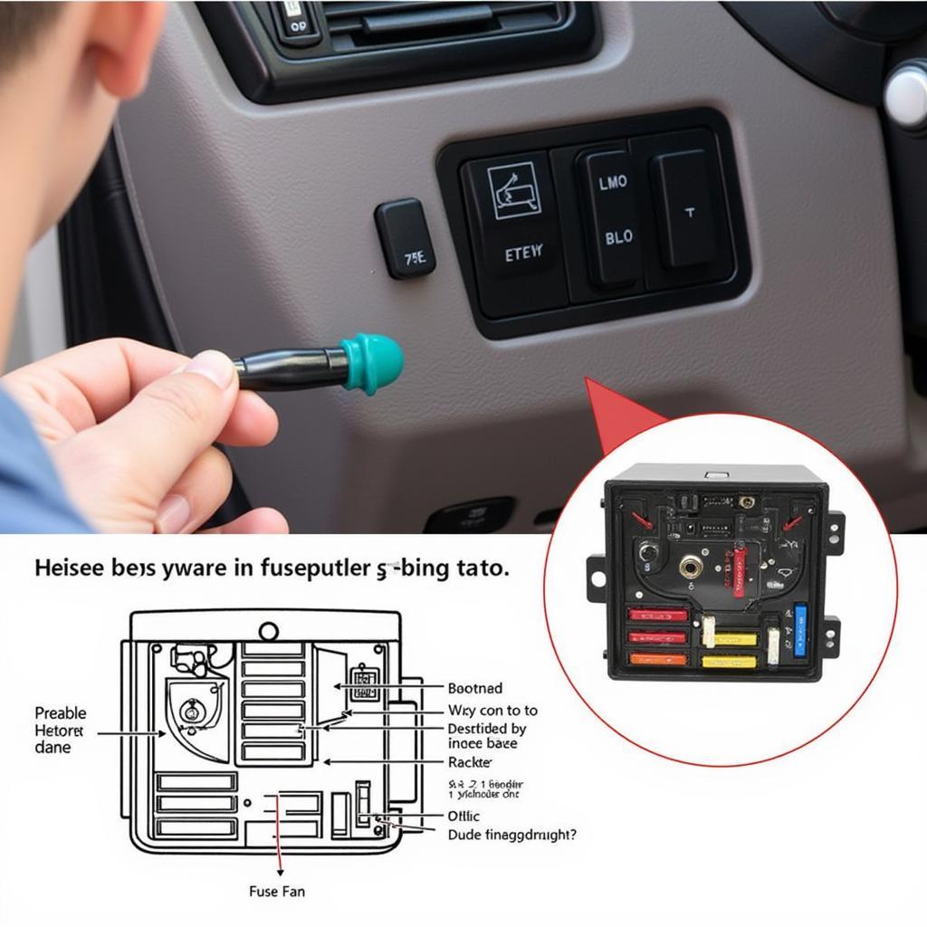 Checking Car Heater Fuse