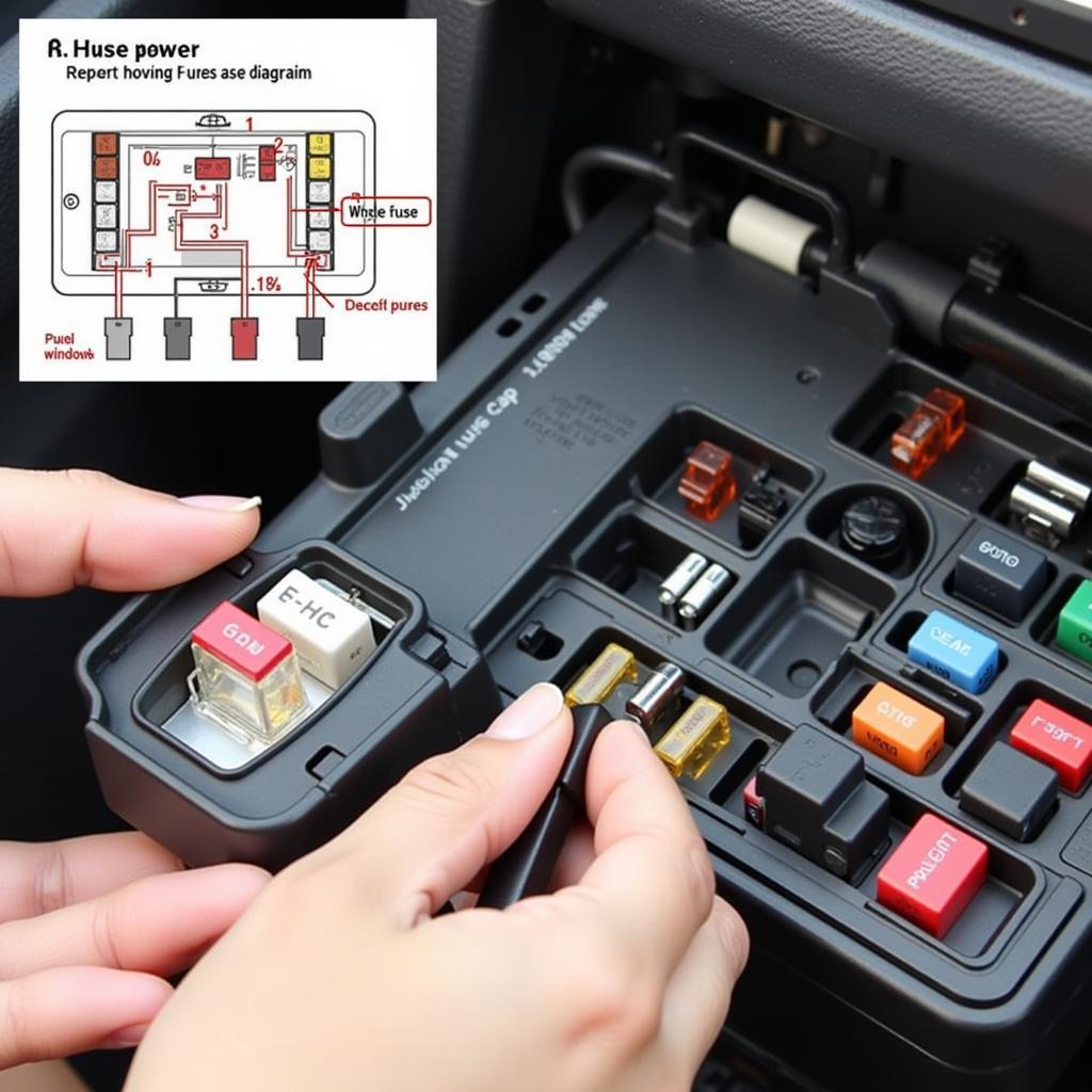 Checking the Car Window Fuse