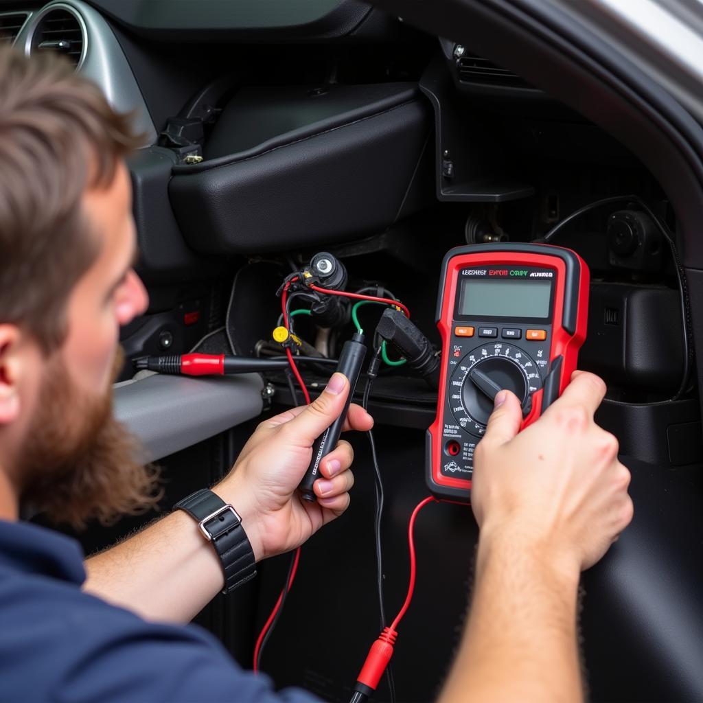 Checking Honda CRV Parking Brake Wiring