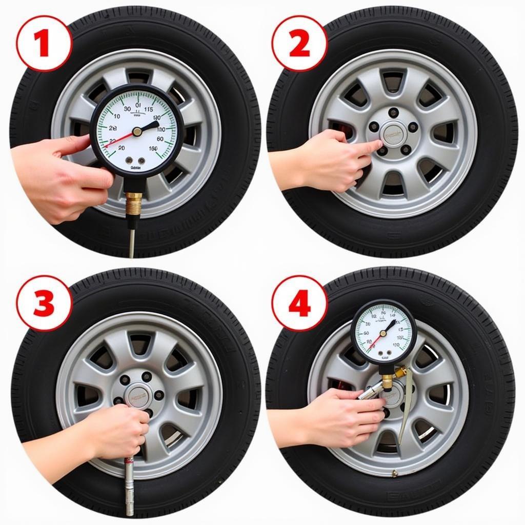 Checking Tire Pressure