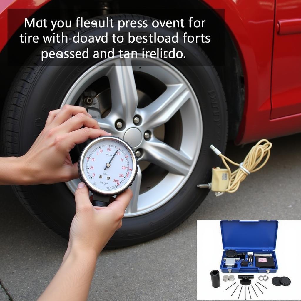 Checking Tire Pressure After Repair