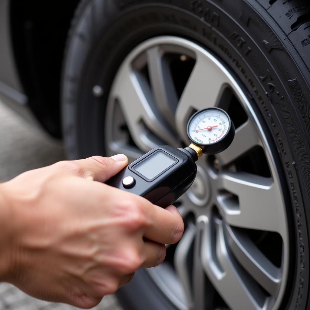 DIY Tire Pressure Check