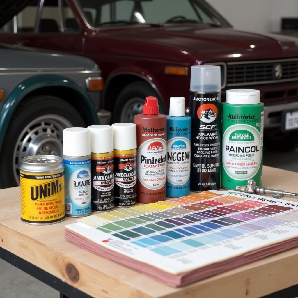 Choosing the Right Paint and Materials for Car Restoration