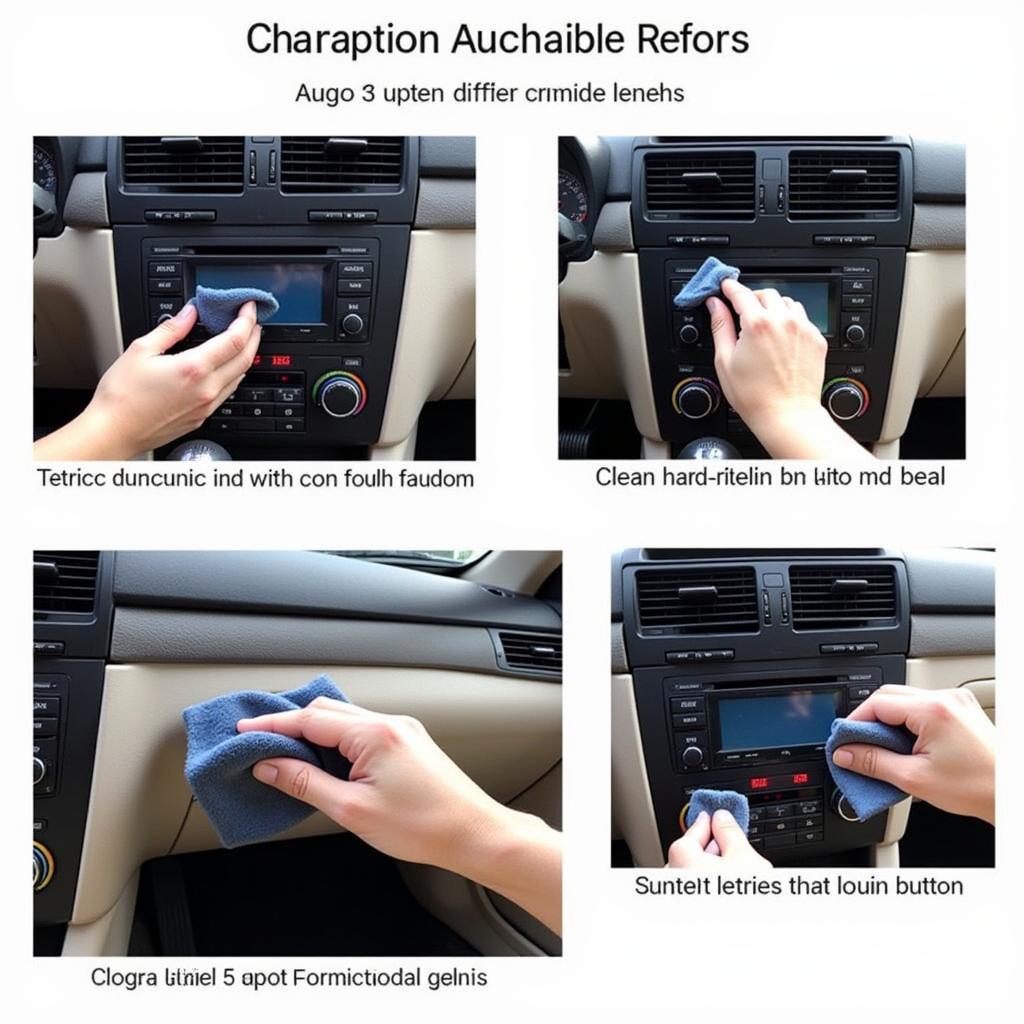 Cleaning Car Stereo Buttons