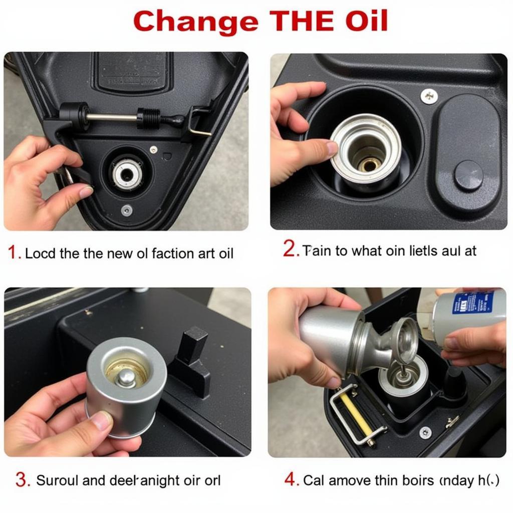 Club Car XRT 850 Oil Change Procedure