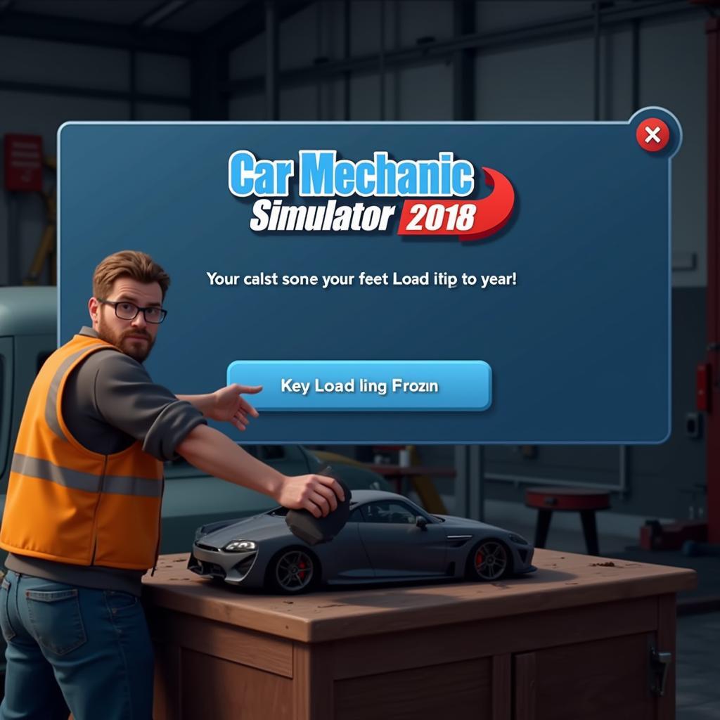 Car Mechanic Simulator 2018 Loading Screen Error