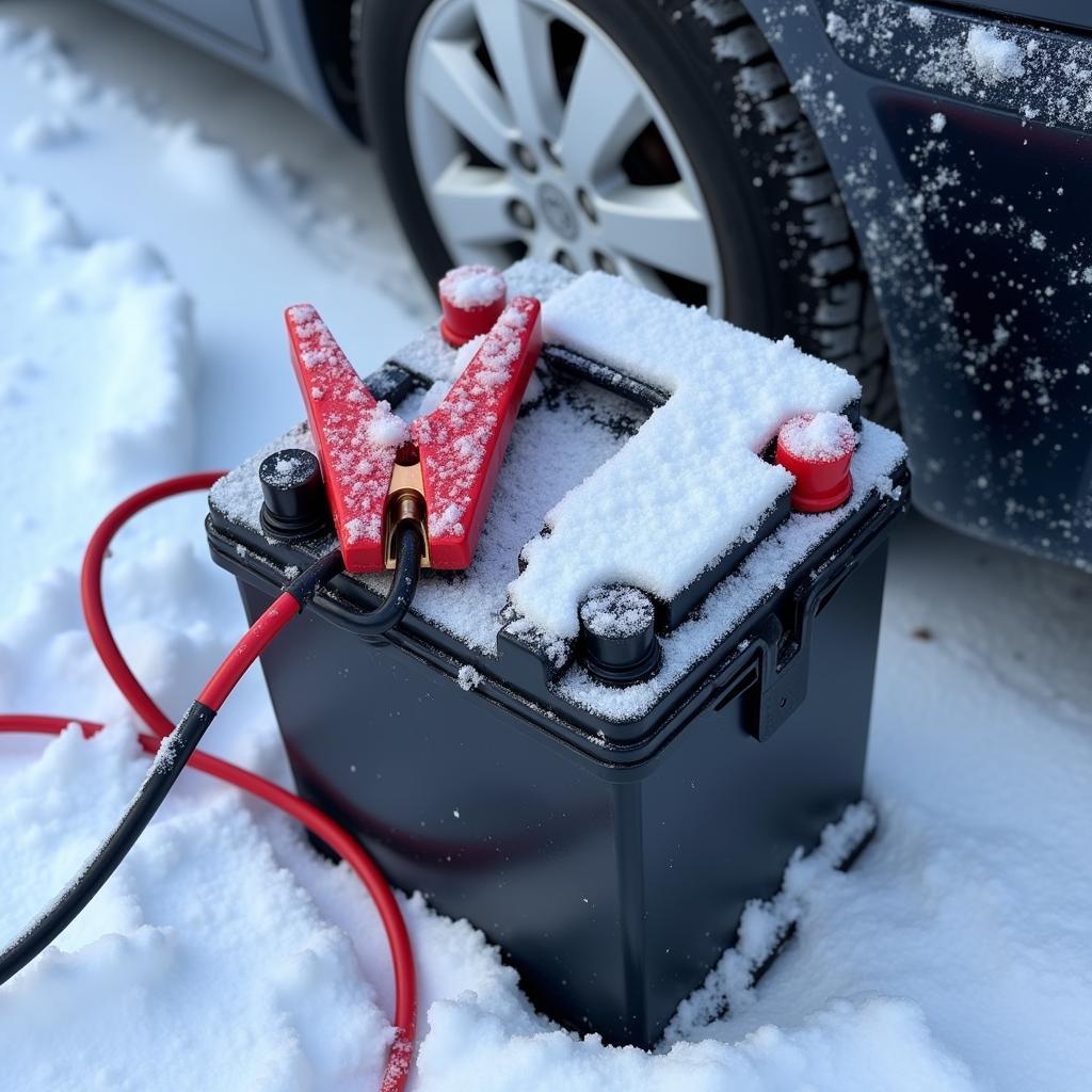 Car Battery Struggling in Cold Weather