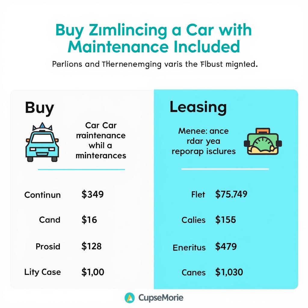 Comparing Buy vs. Lease with Maintenance Included