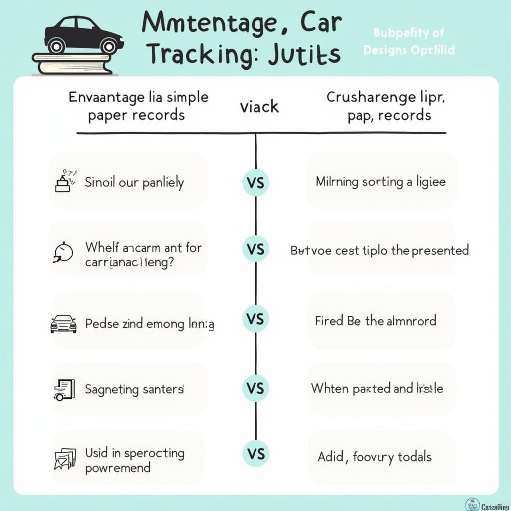 Comparing Car Maintenance Tracking Methods