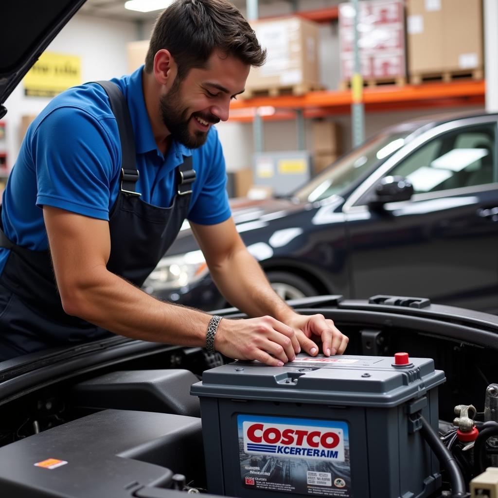 Costco Battery Installation