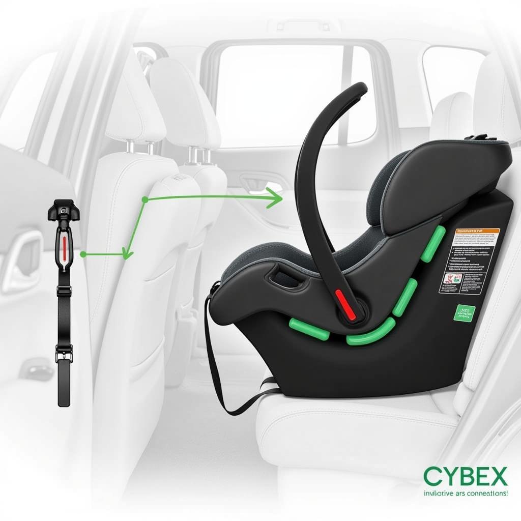 Cybex Pallas M-Fix SL 2in1 ISOFIX Installation