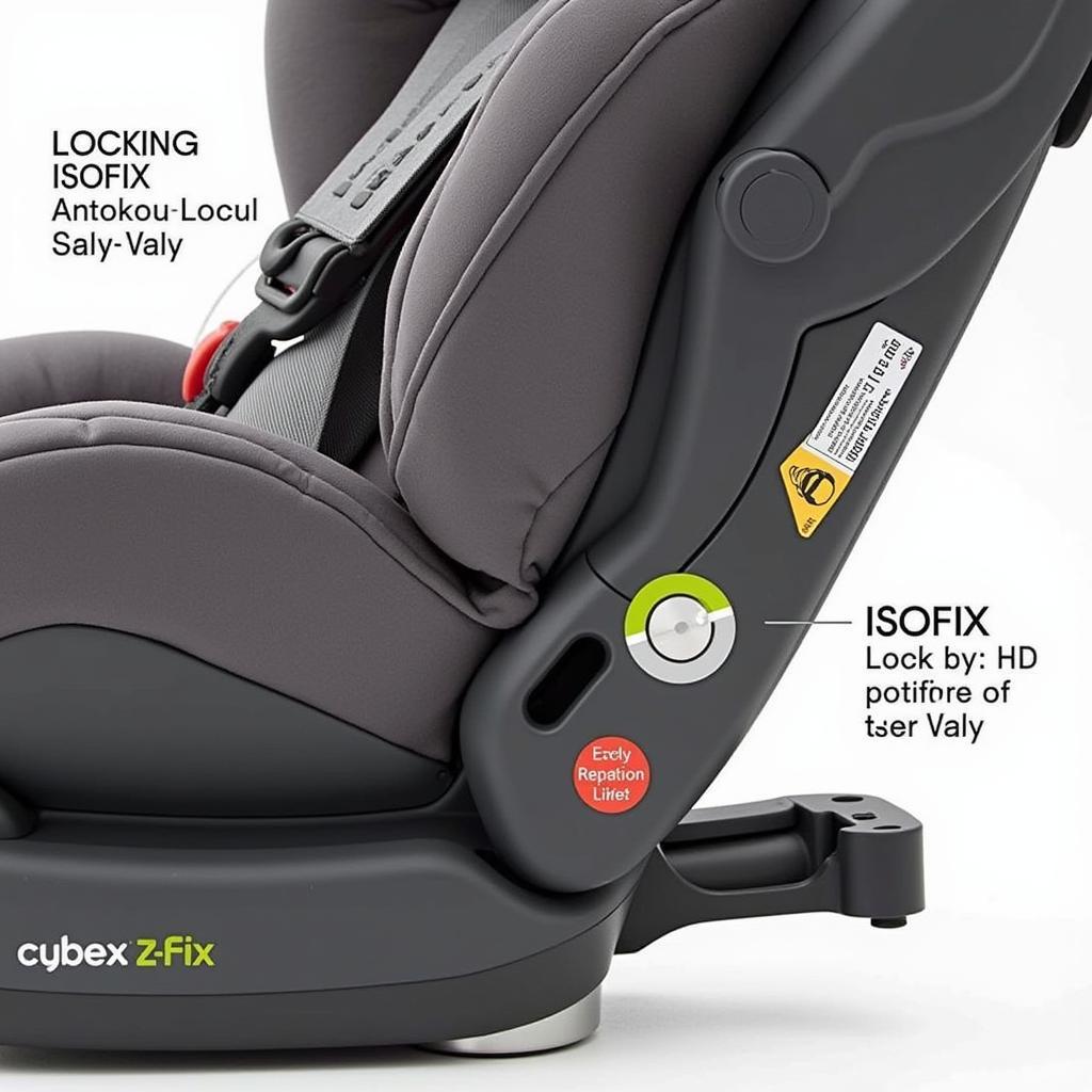 Cybex Solution Z-Fix ISOFIX Installation