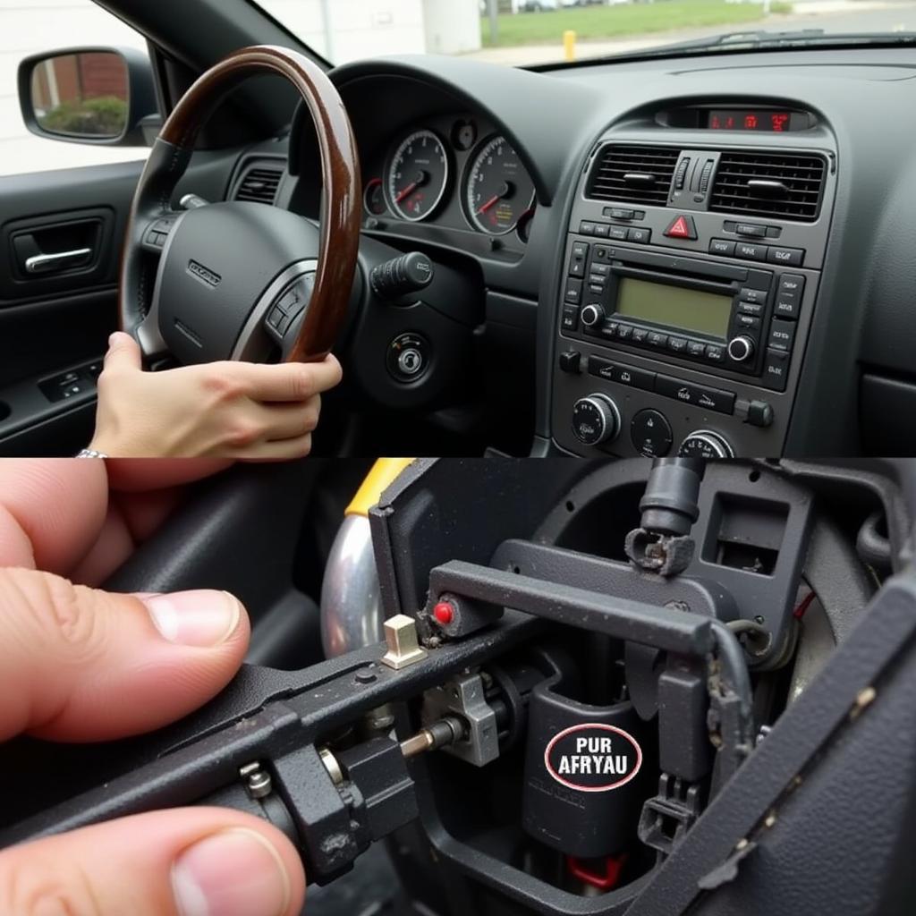 Dashboard Removal for Car Starter Repair