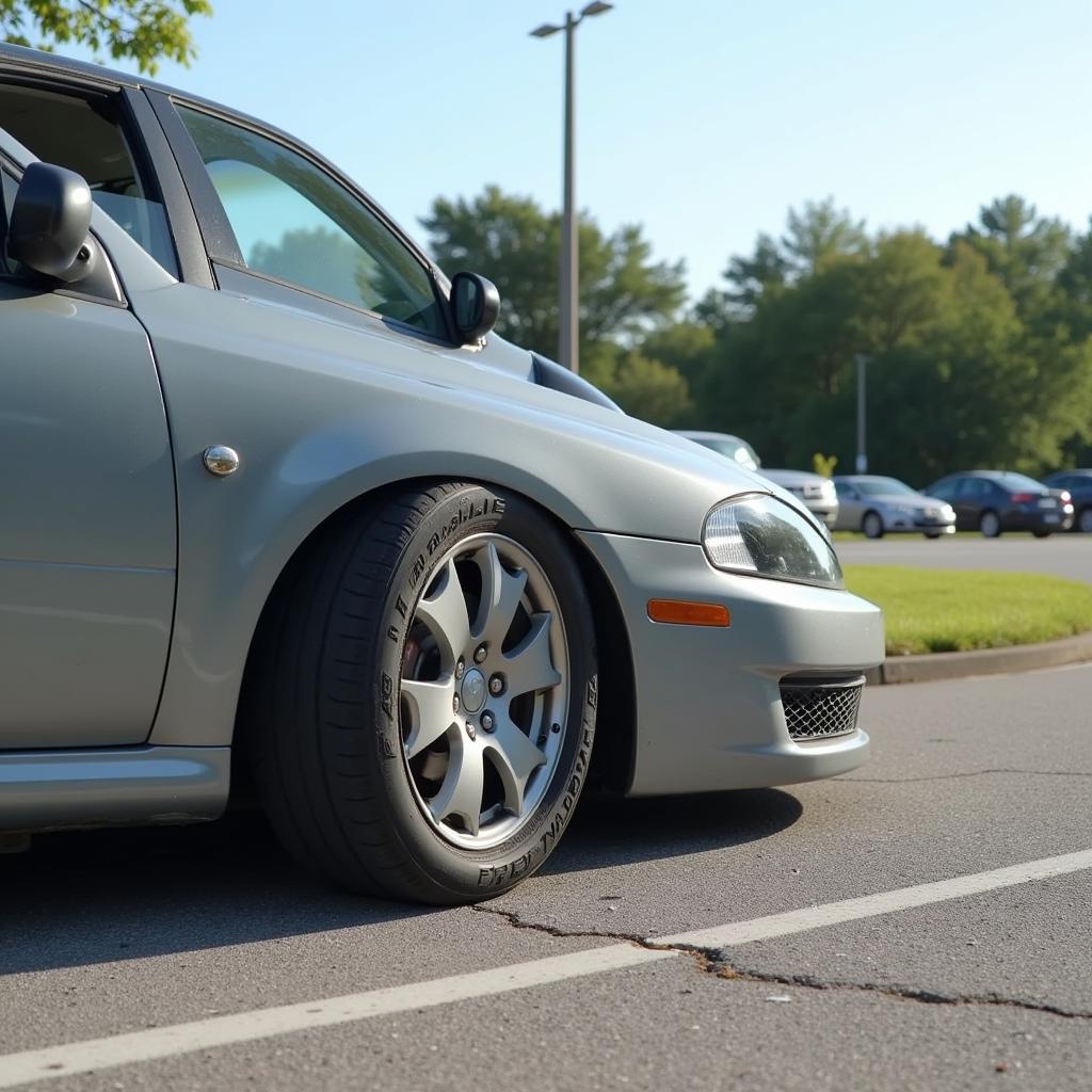 Different Tire Widths Impacting Car Handling