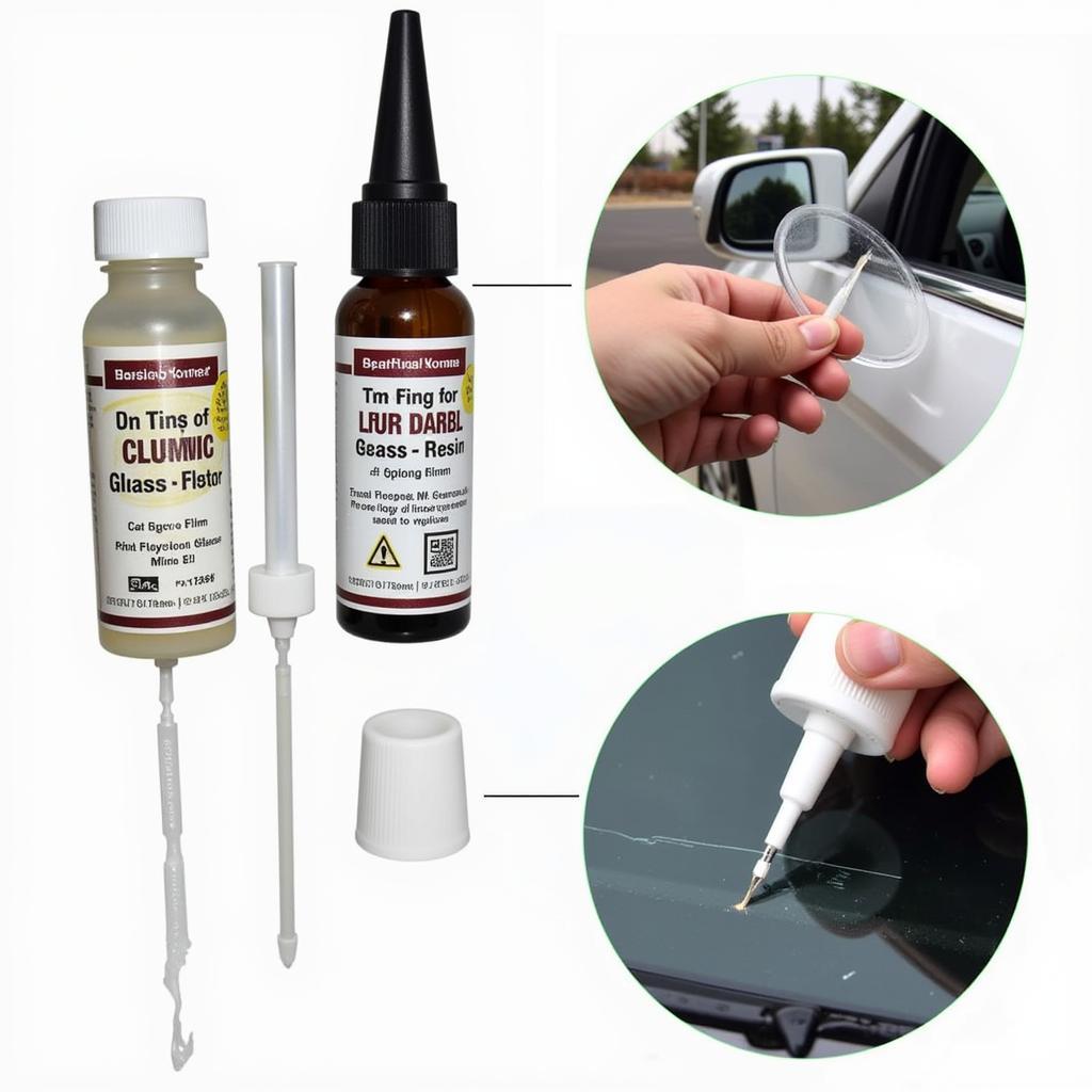 DIY Car Looking Glass Repair Kit