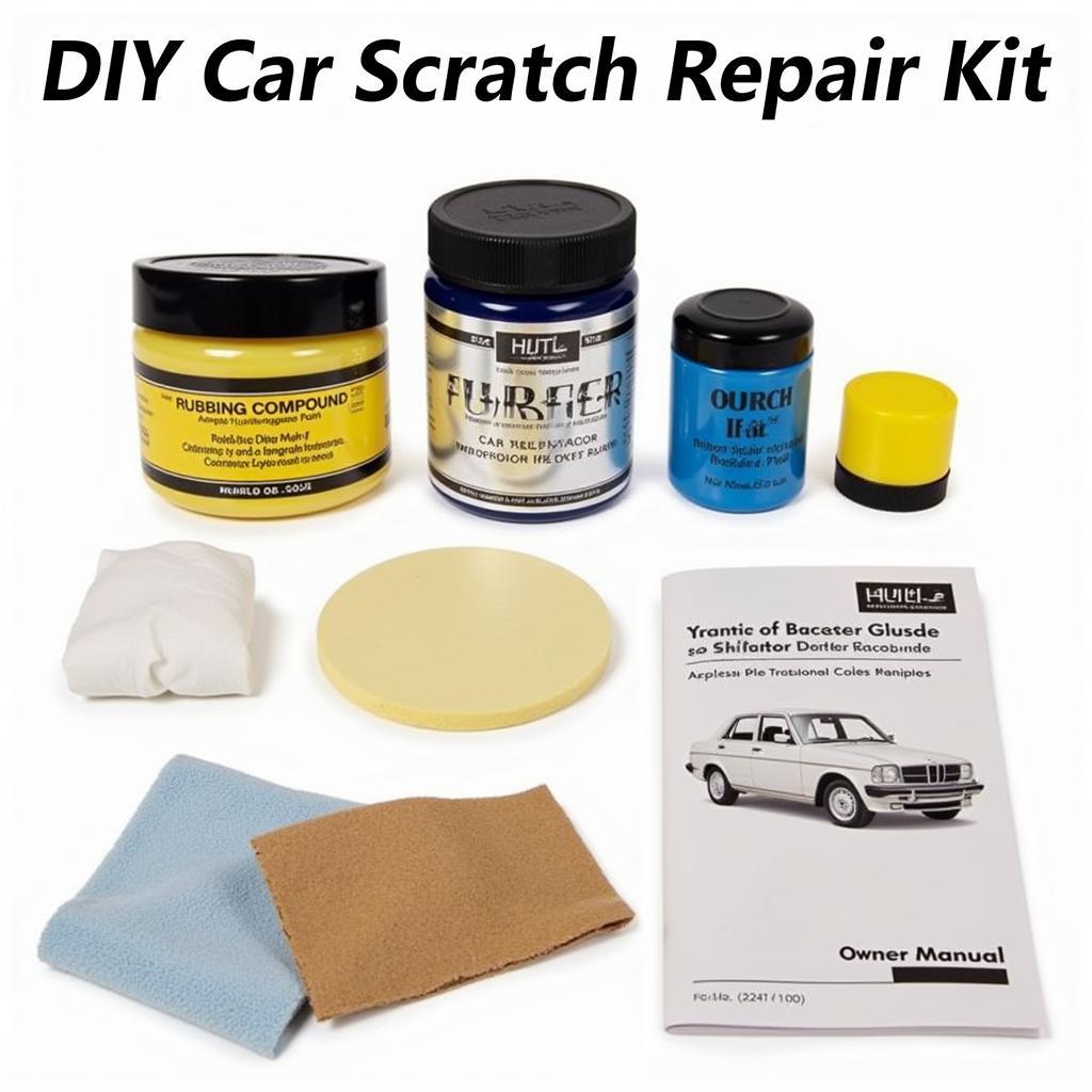 DIY Car Scratch Repair Kit