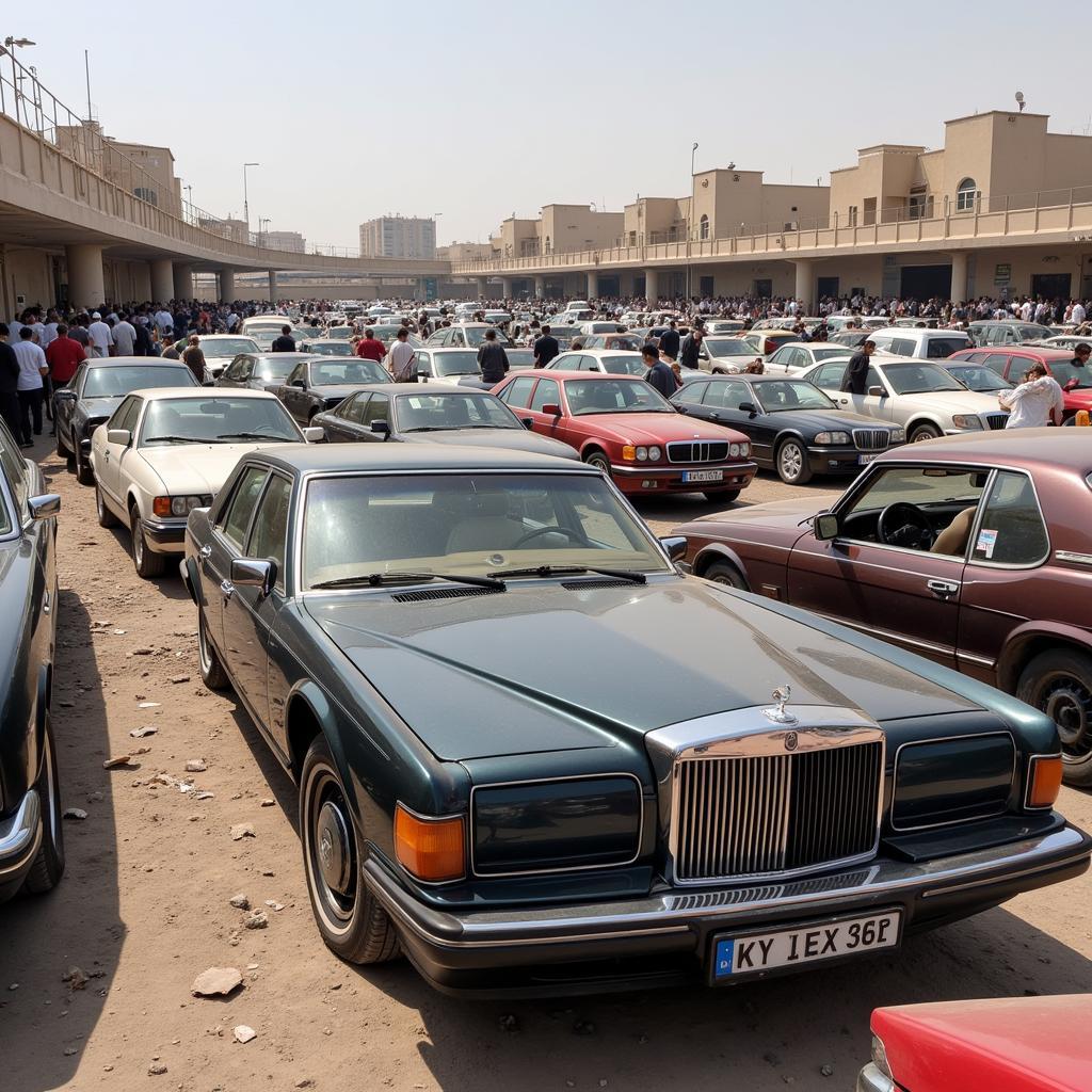 Dubai Abandoned Car Auction