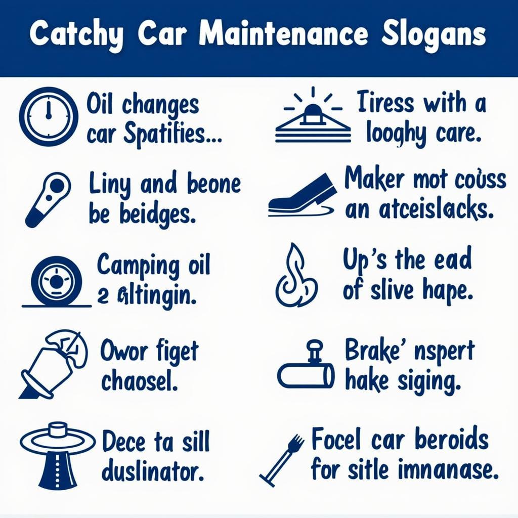 Examples of Effective Car Maintenance Slogans