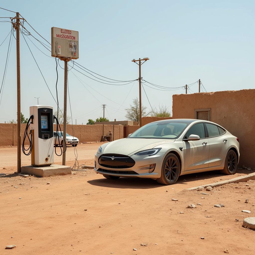 Electric car charging challenges in developing countries