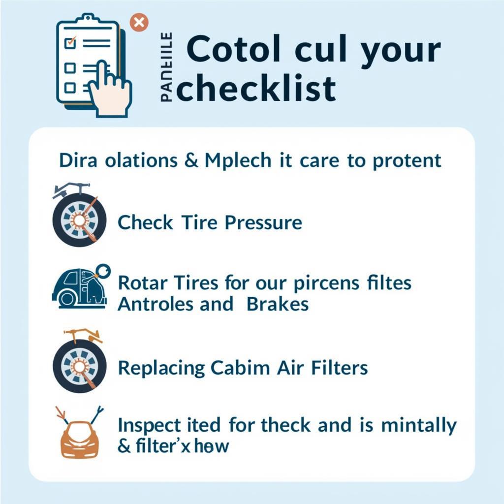 Electric Car Maintenance Checklist