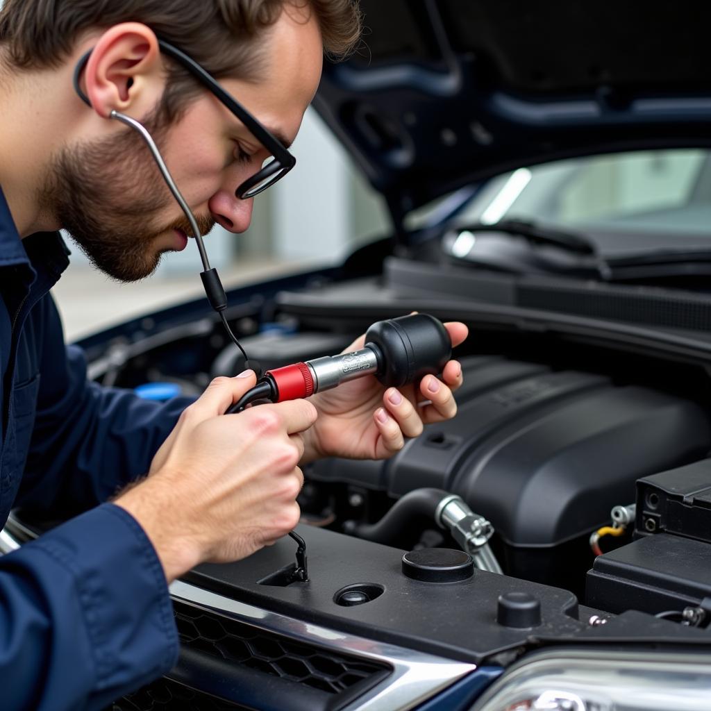 Diagnosing Engine Knocking Sound