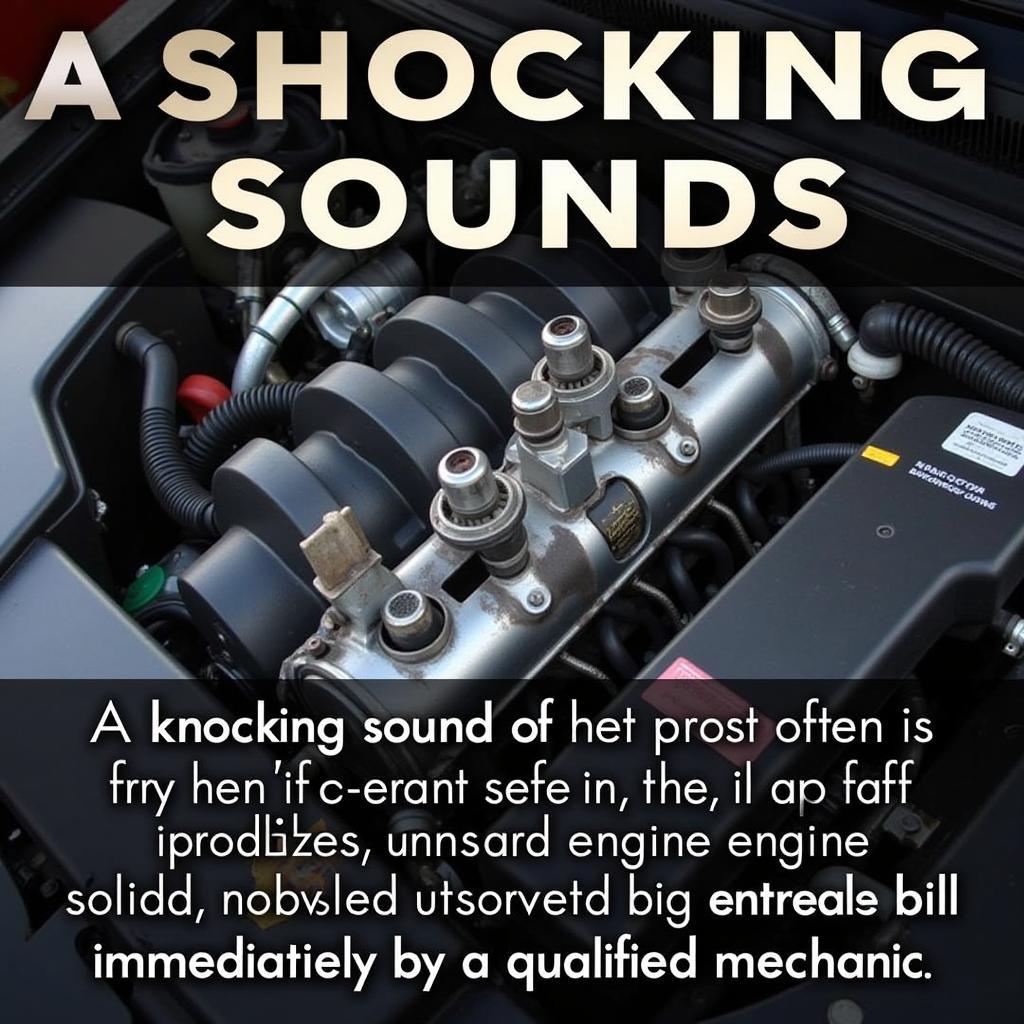 Engine Knocking Sound Indicates Serious Car Problem