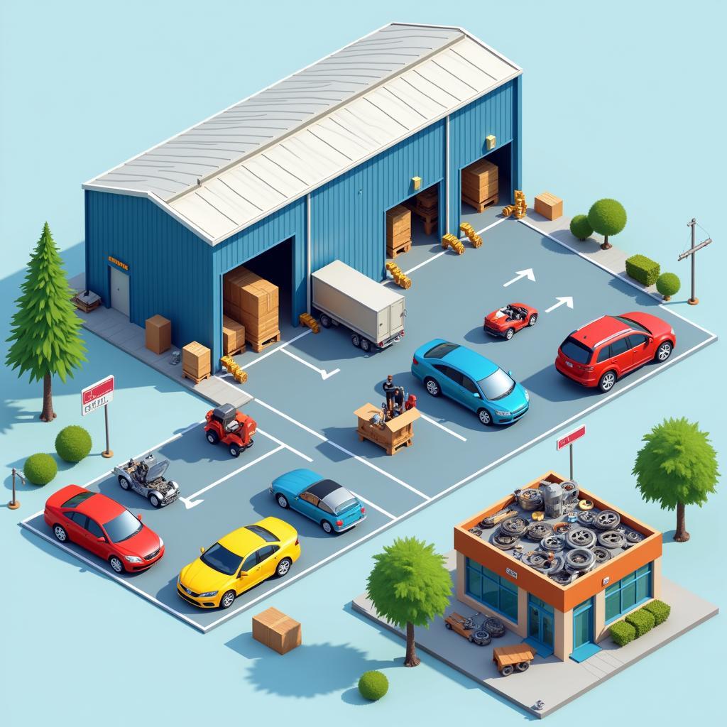 Enterprise Parts Supply for Car Repair Shop