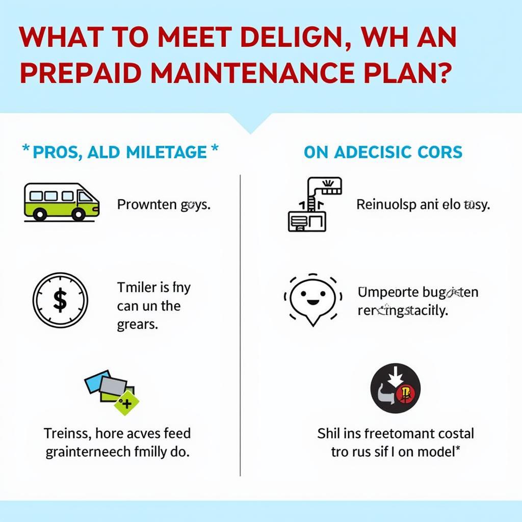 Factors to Consider When Evaluating Prepaid Maintenance