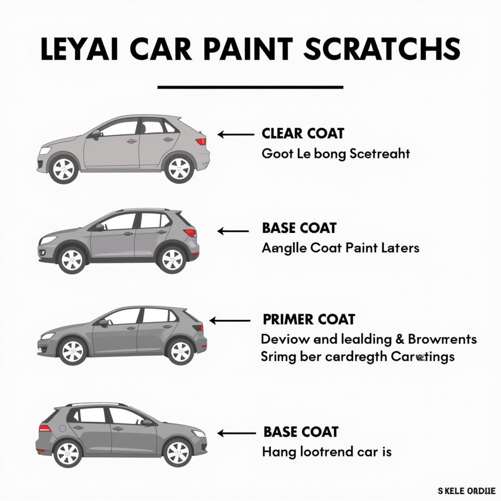 Car Paint Scratch Severity Levels