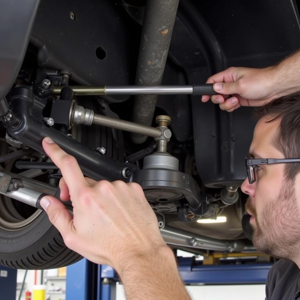 Car Suspension Inspection