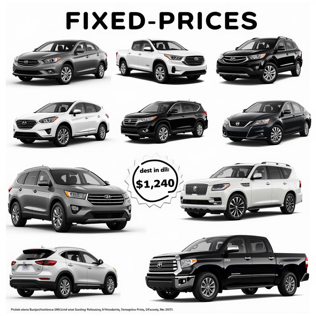 Diverse Inventory of Fixed Price Cars at Pickles Sunshine